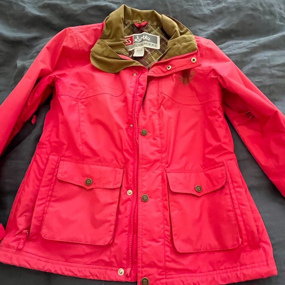 Women's Sims Lightweight Pink Ski or Snowboard Jacket Size Medium